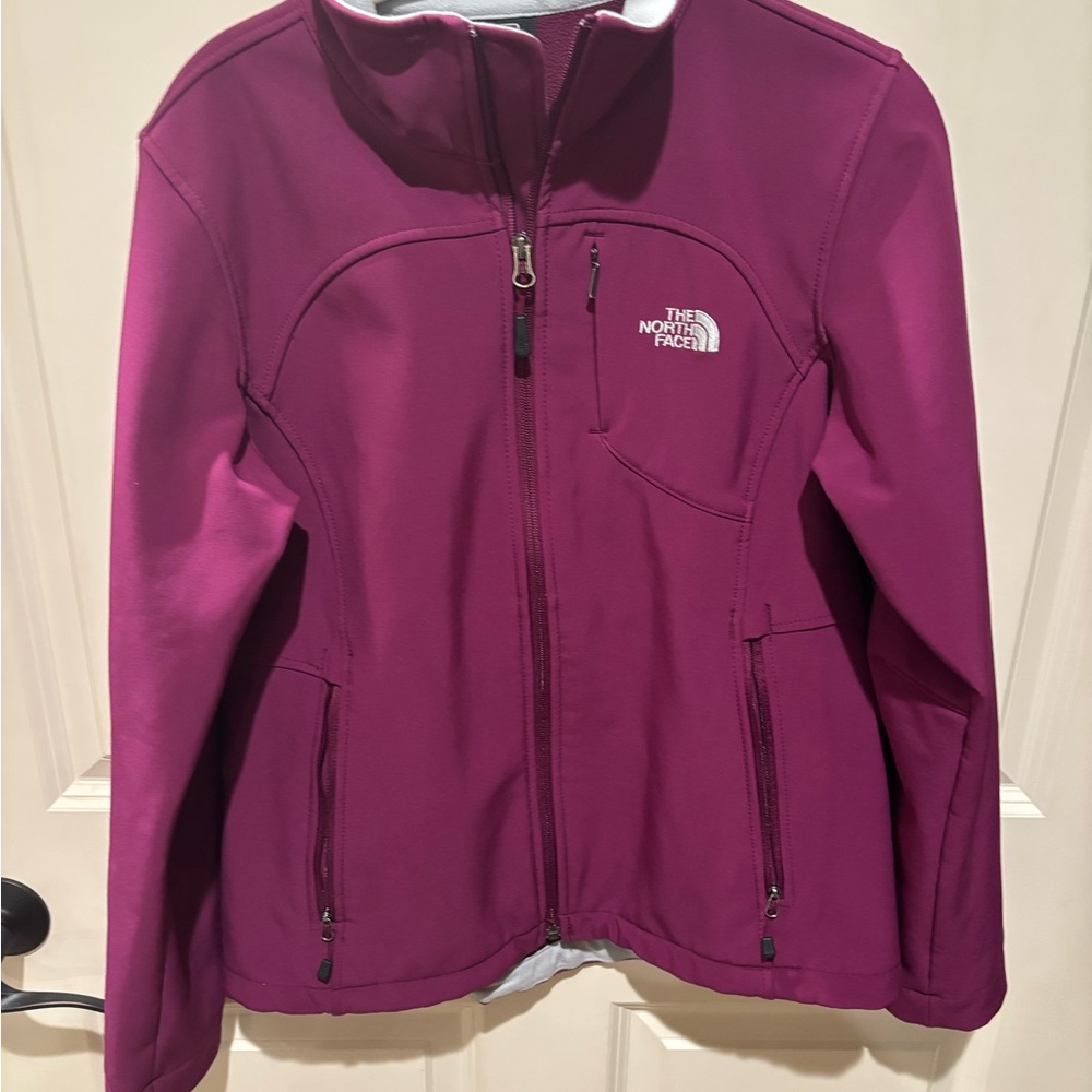 The North Face Purple Ski Jacket with Tailored Fit